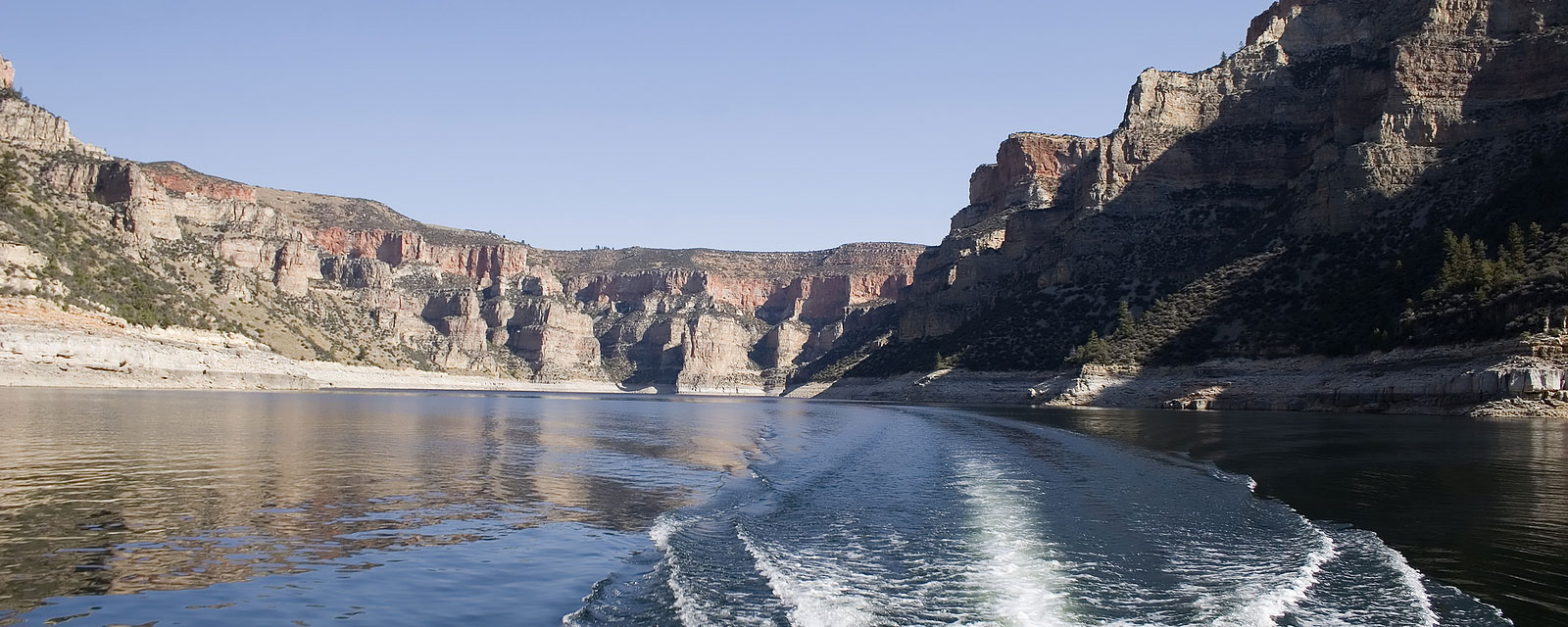 the bighorn river near yellowtail dam montana